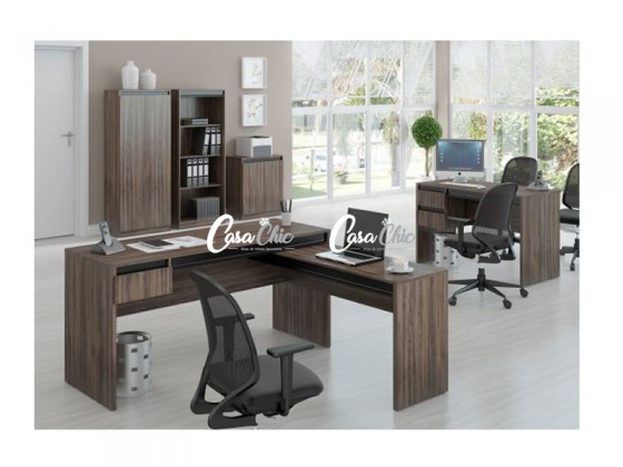 Escritorio Completo Ditalia DL-04 05 Peças  